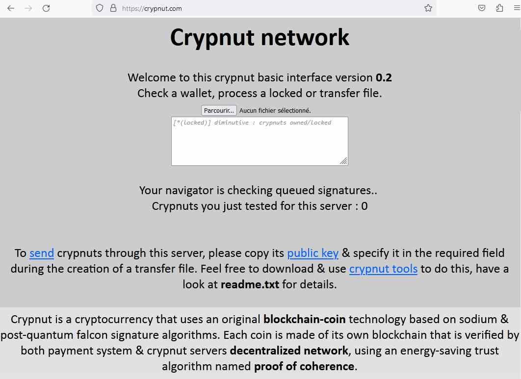 How to receive crypnuts part.1