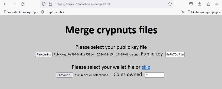 How to merge a transfer into a wallet part.2